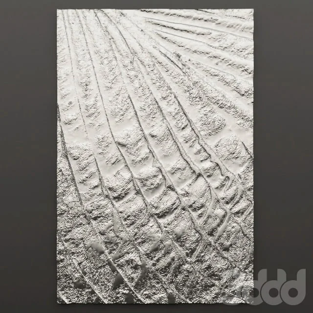 Decor for wall. Panel.